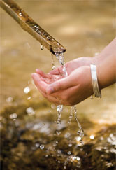 l'eau potable de qualité